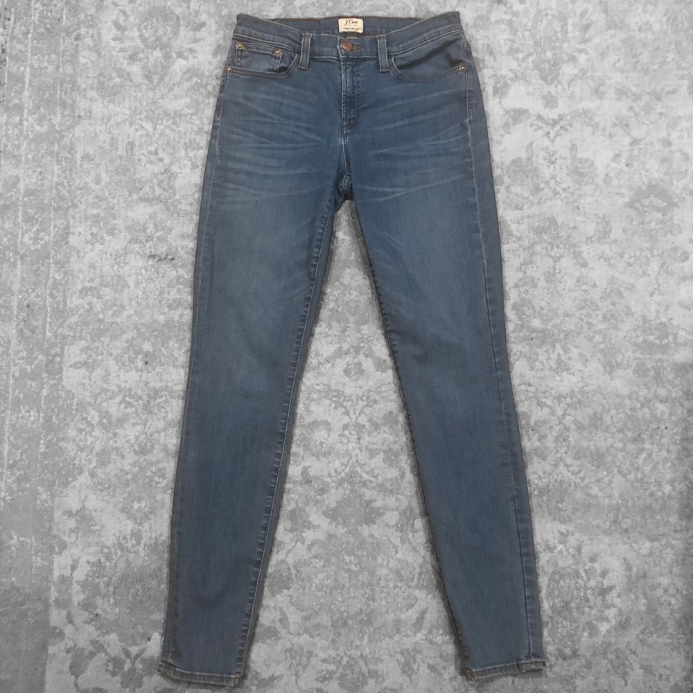 J.crew Toothpick Skinny Jeans Size 28T 9” Rise Great condition